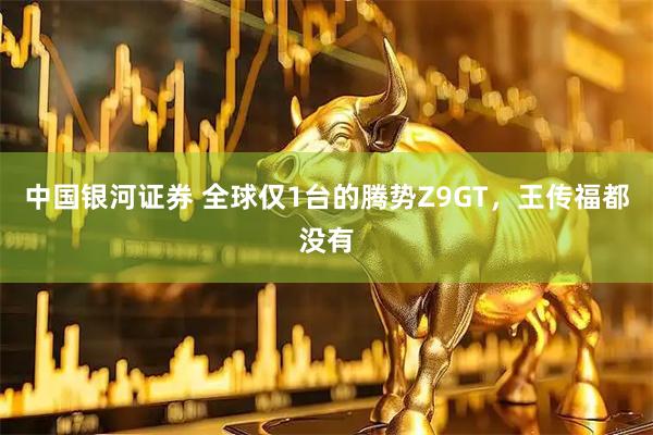 中国银河证券 全球仅1台的腾势Z9GT，王传福都没有